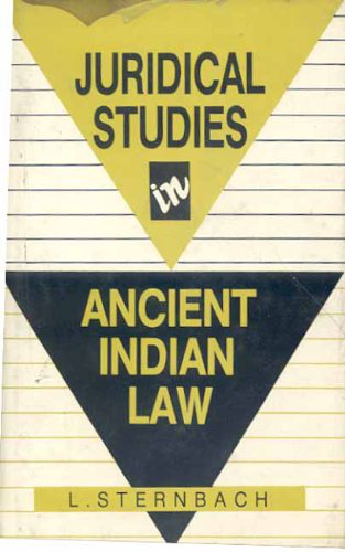 Juridical Studies In Ancient Indian